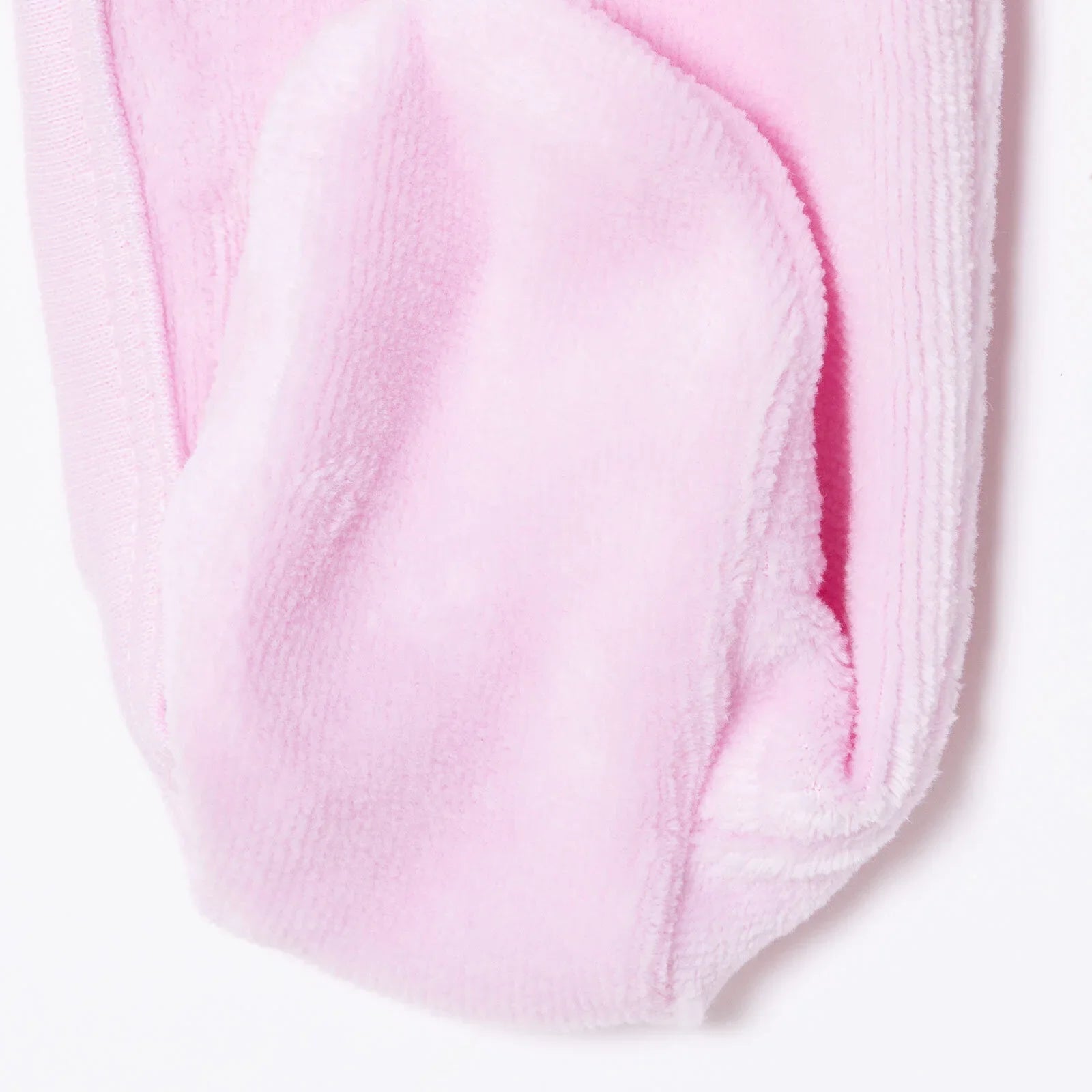 HelloBaby Newborn Velvet Footed Jumpsuit - Pink ebebek