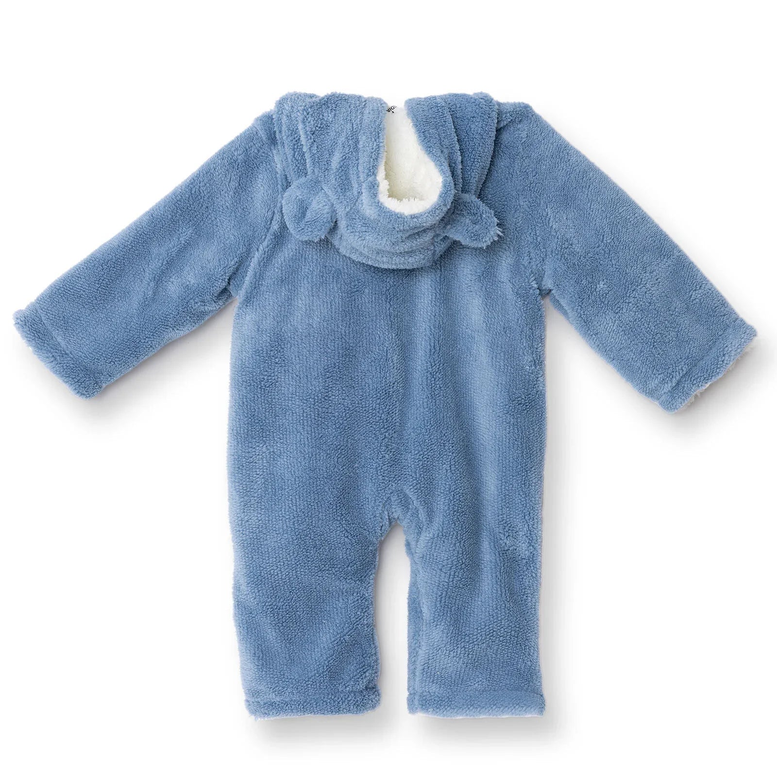 Midimod Newborn Welsoft Footless Jumpsuit - Blue ebebek