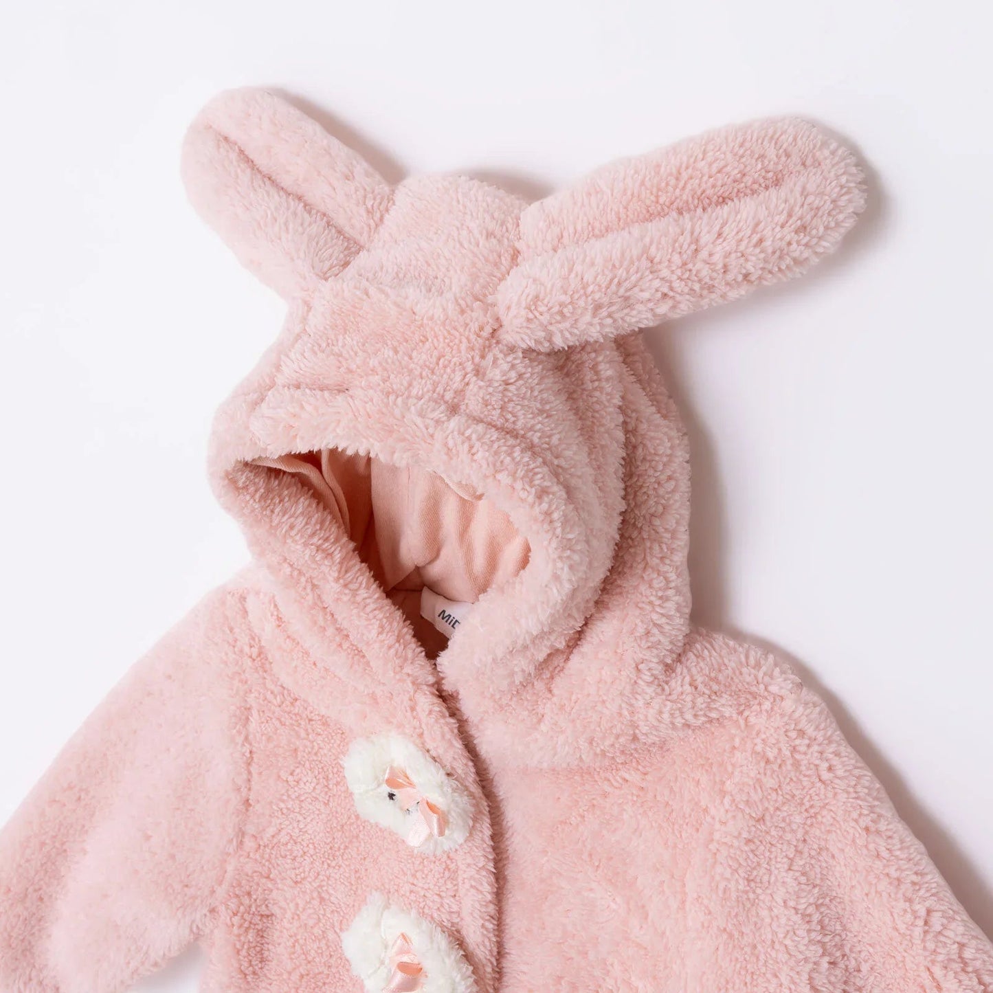 Midimod Newborn Welsoft Footless Jumpsuit - Pink ebebek
