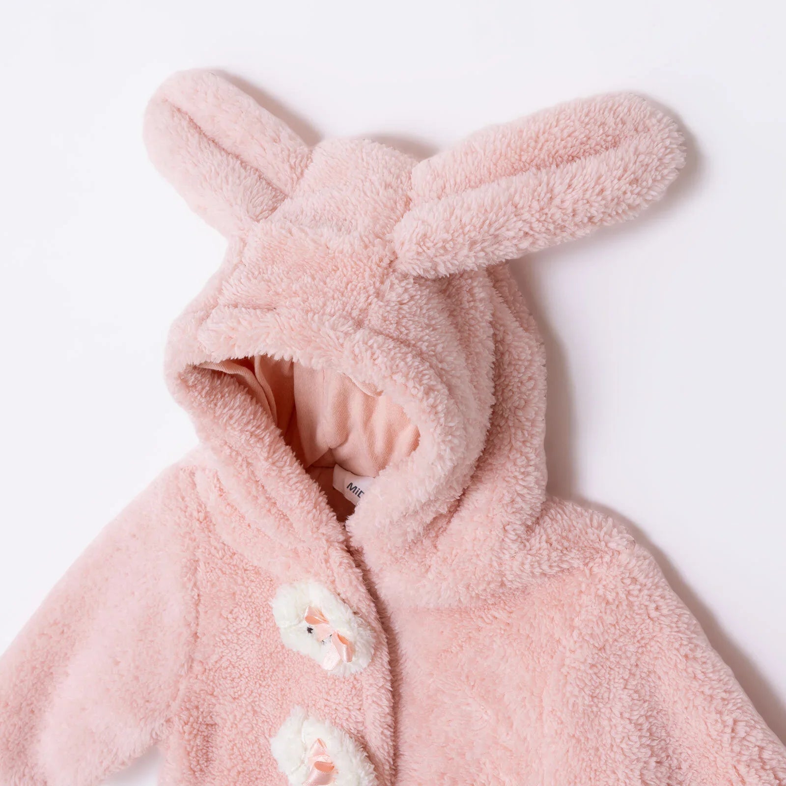 Midimod Newborn Welsoft Footless Jumpsuit - Pink ebebek