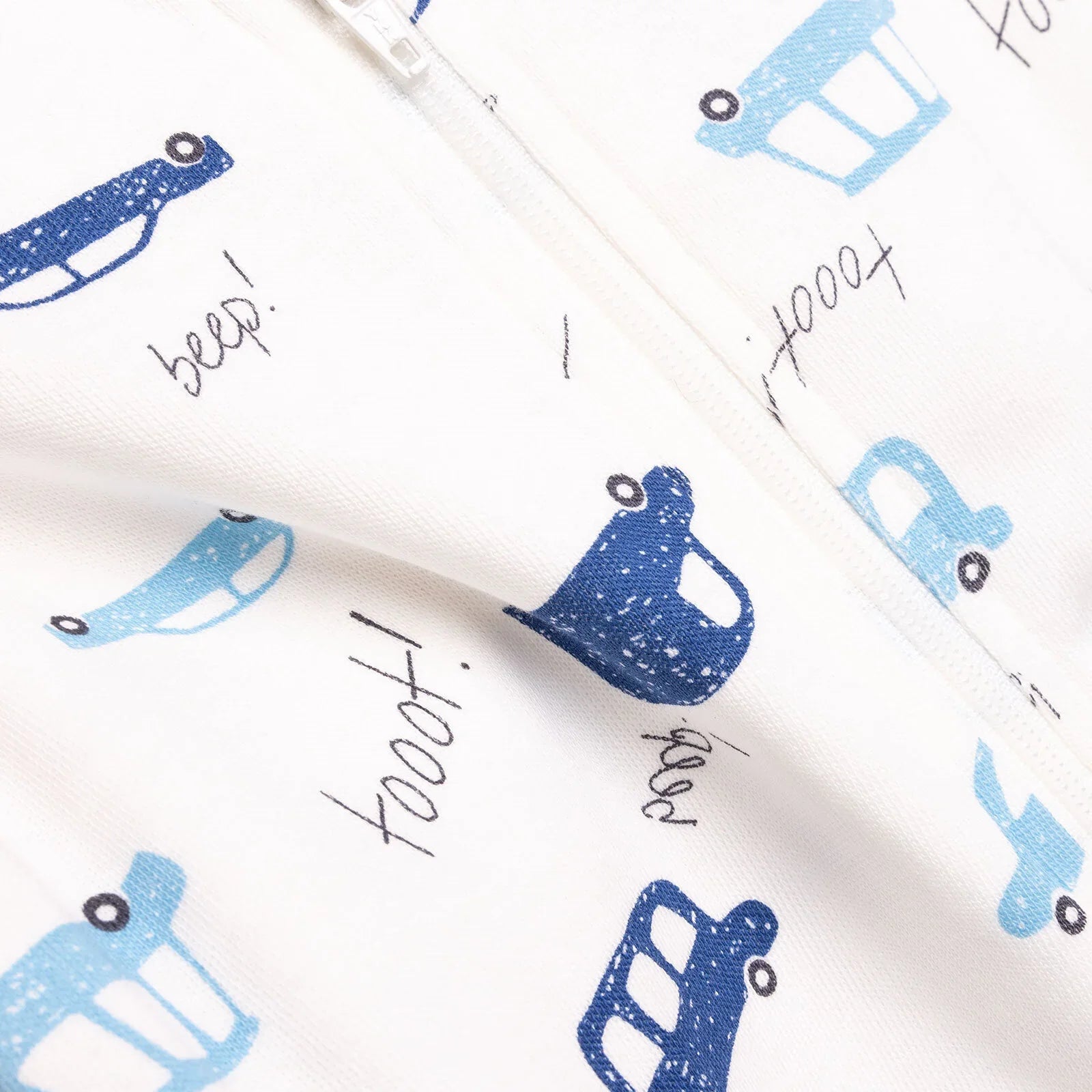 HelloBaby Newborn Boy 2 Piece Footed Jumpsuit - Blue ebebek