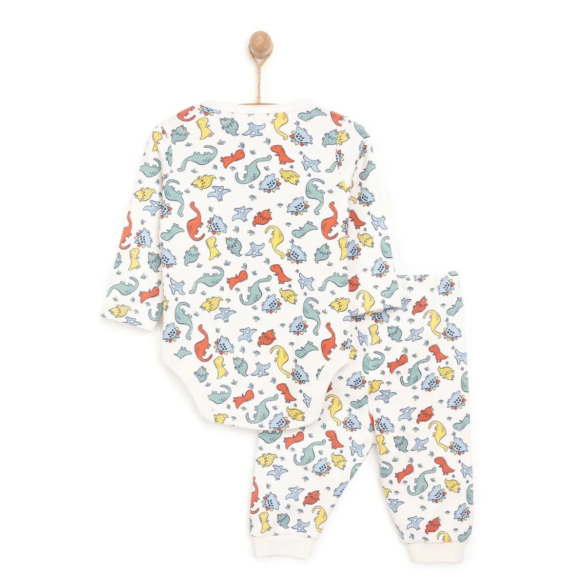 HelloBaby Boy Body- Footless Bottom - Ecru ebebek