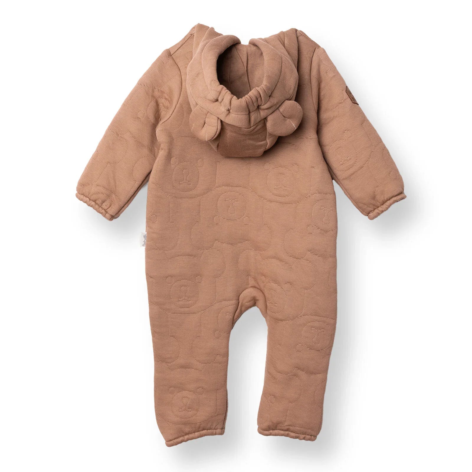 Bebetto Newborn Footless Jumpsuit - Brown ebebek