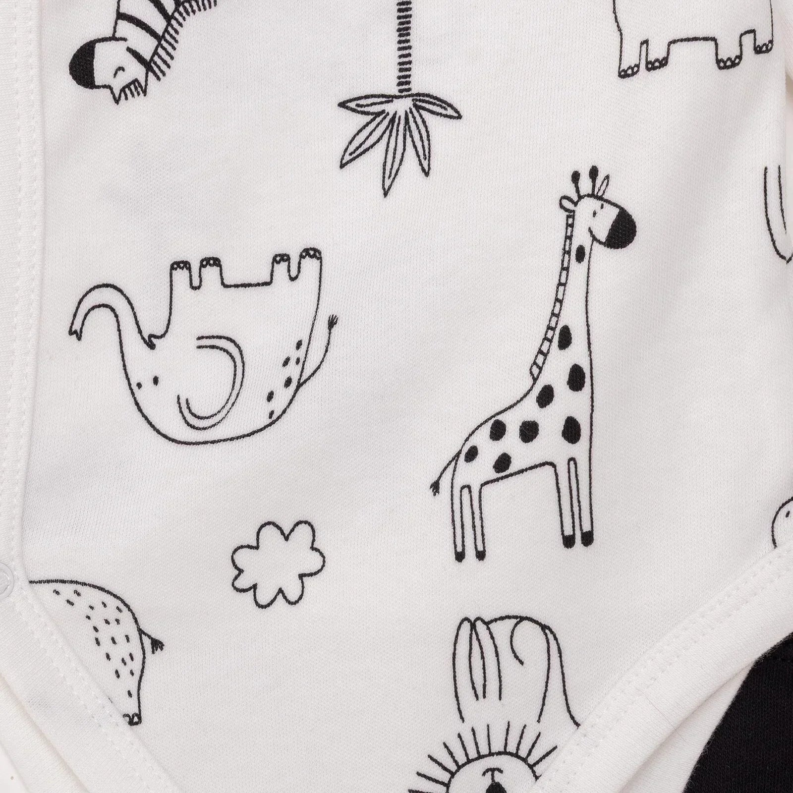 HelloBaby Newborn Body Footed Bottom - Ecru ebebek