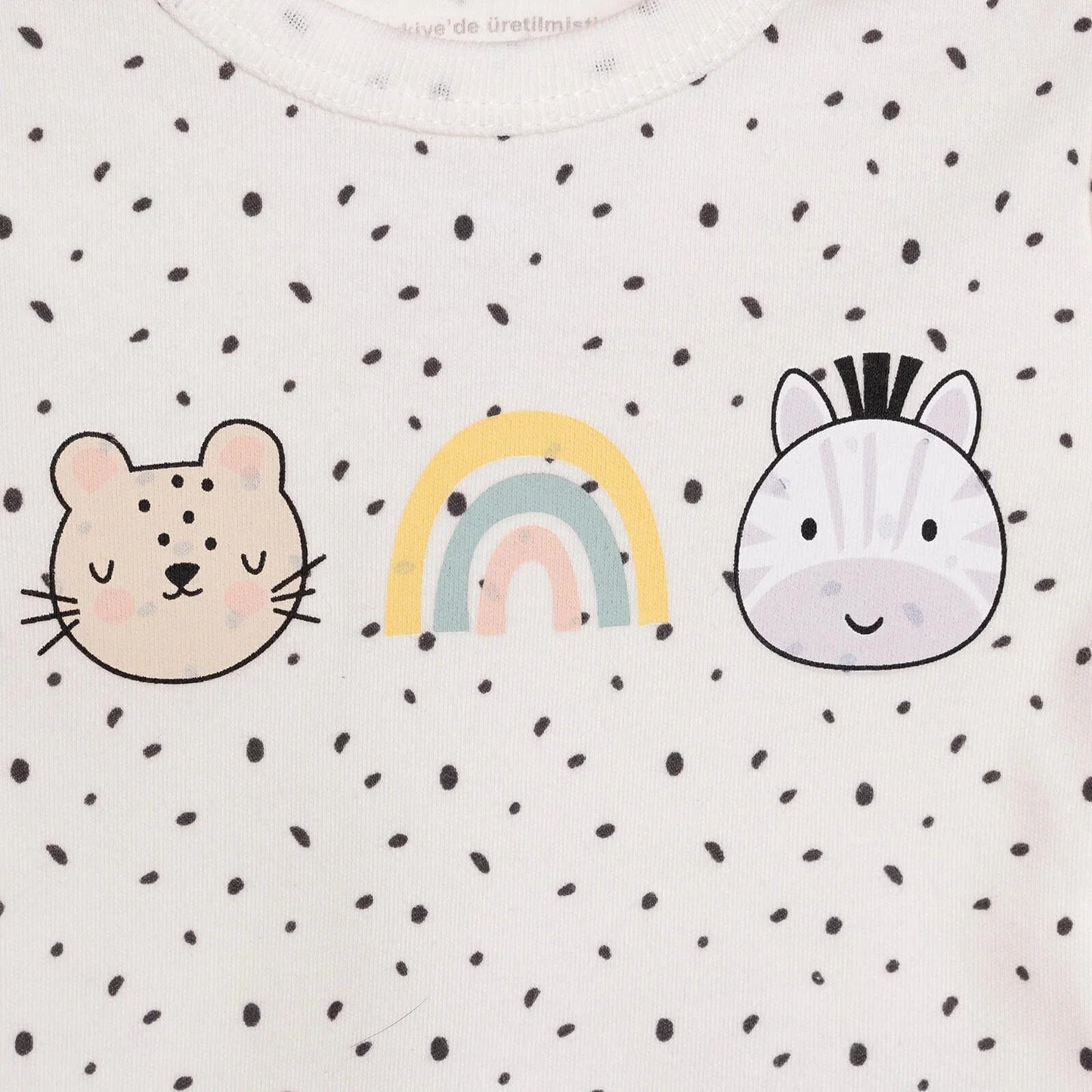 HelloBaby Baby Girl Long Sleeve Body - Ecru ebebek