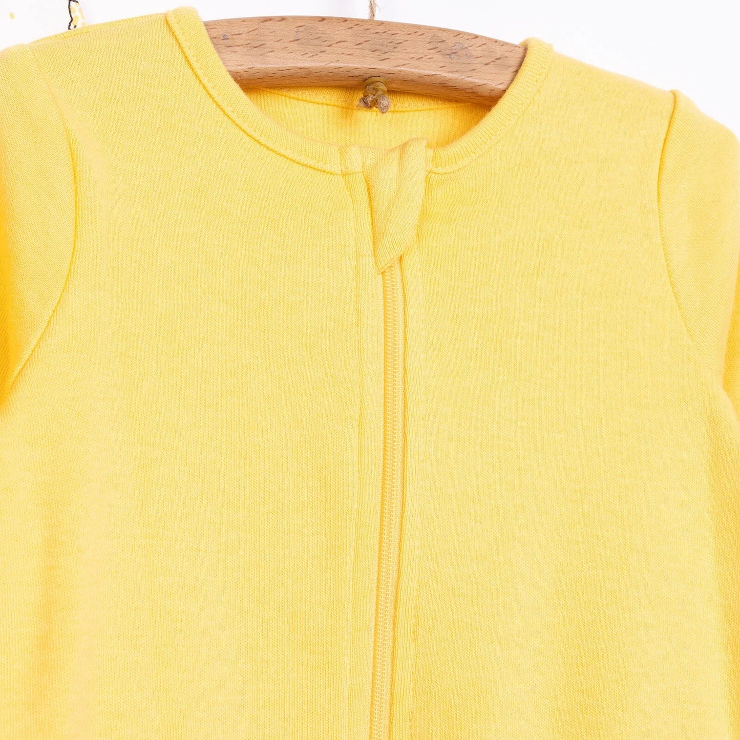 HelloBaby Newborn Boy Footed Jumpsuit - Yellow ebebek