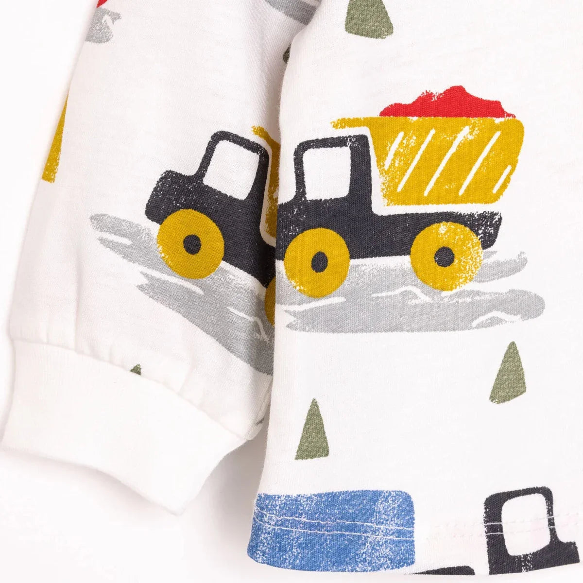 HelloBaby Baby Boy Long Sleeve Pyjamas Set - Ecru ebebek