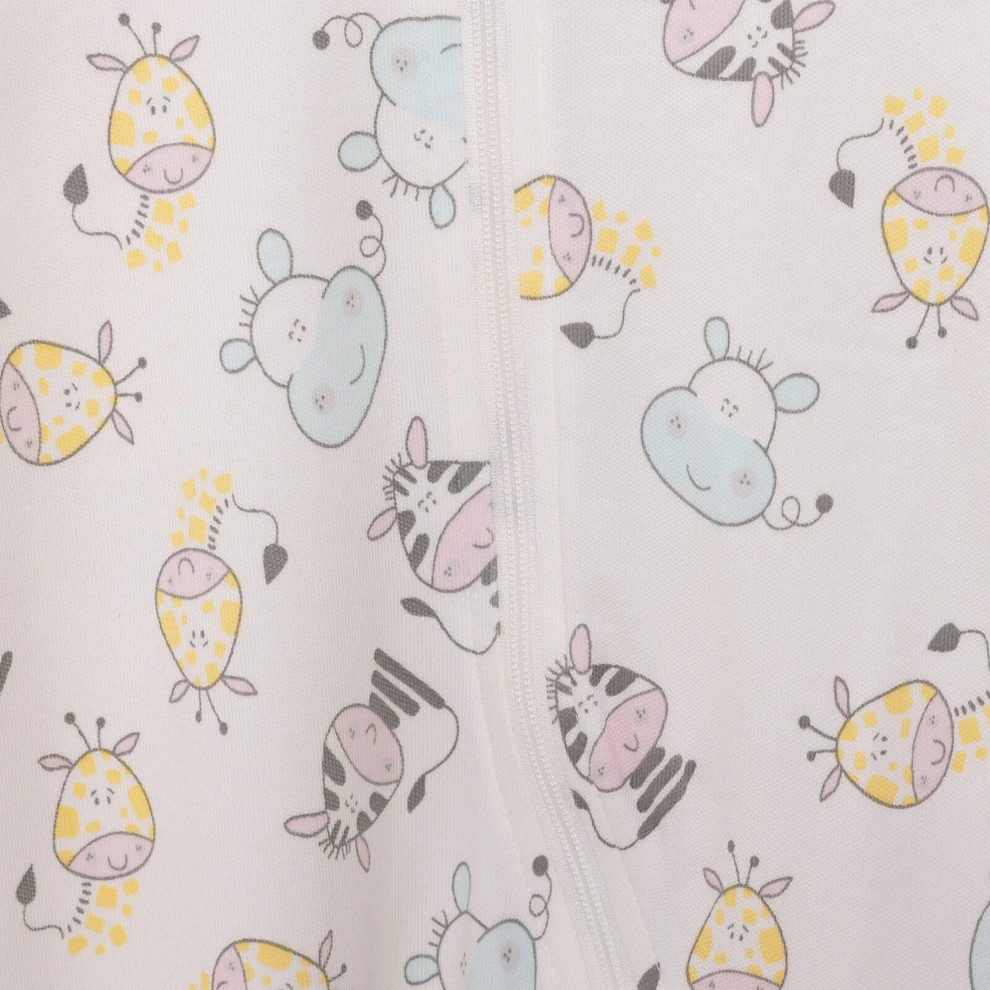 HelloBaby Newborn Girl Footed Jumpsuit - Ecru ebebek