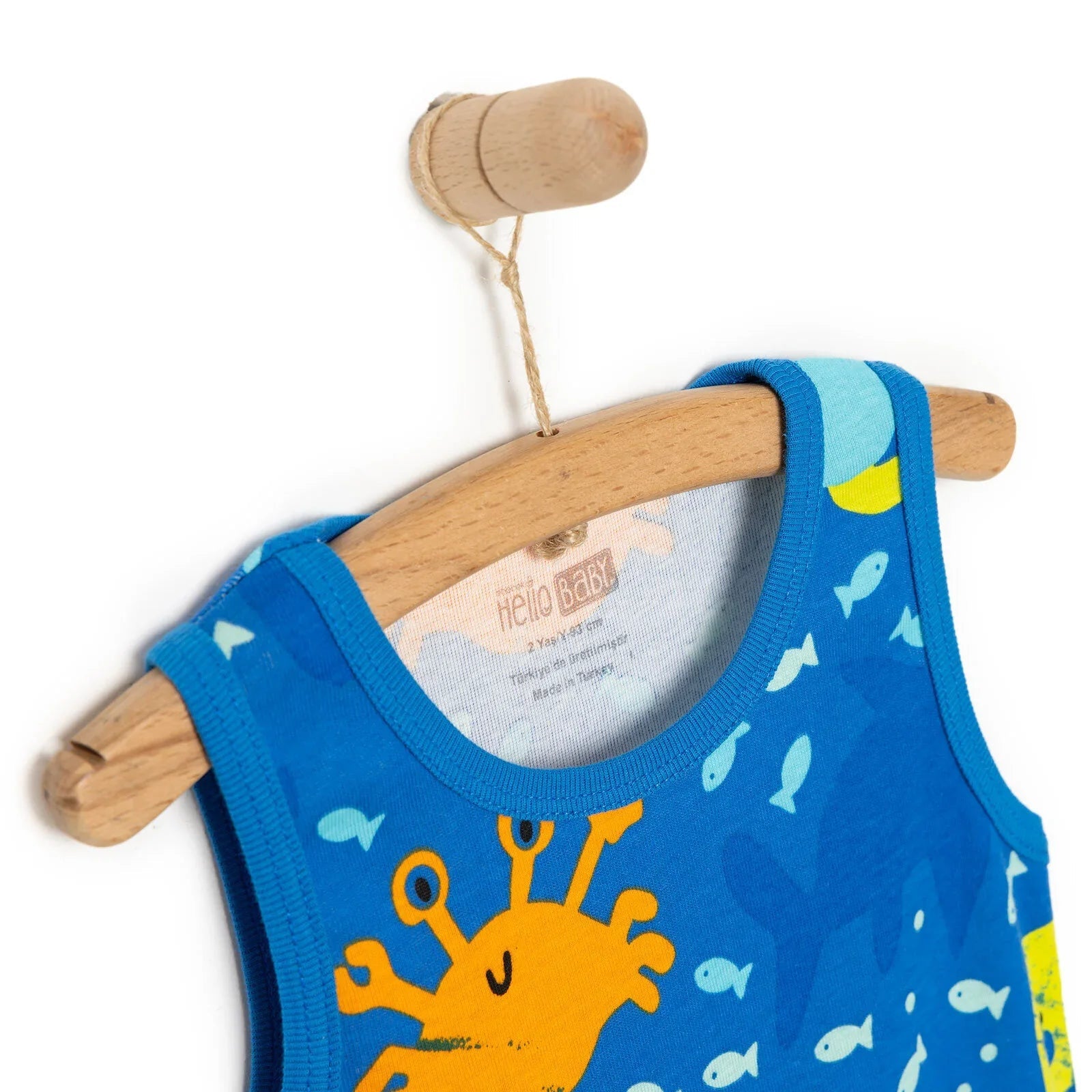 HelloBaby Boy Athlete Bodysuit - Navy Blue ebebek