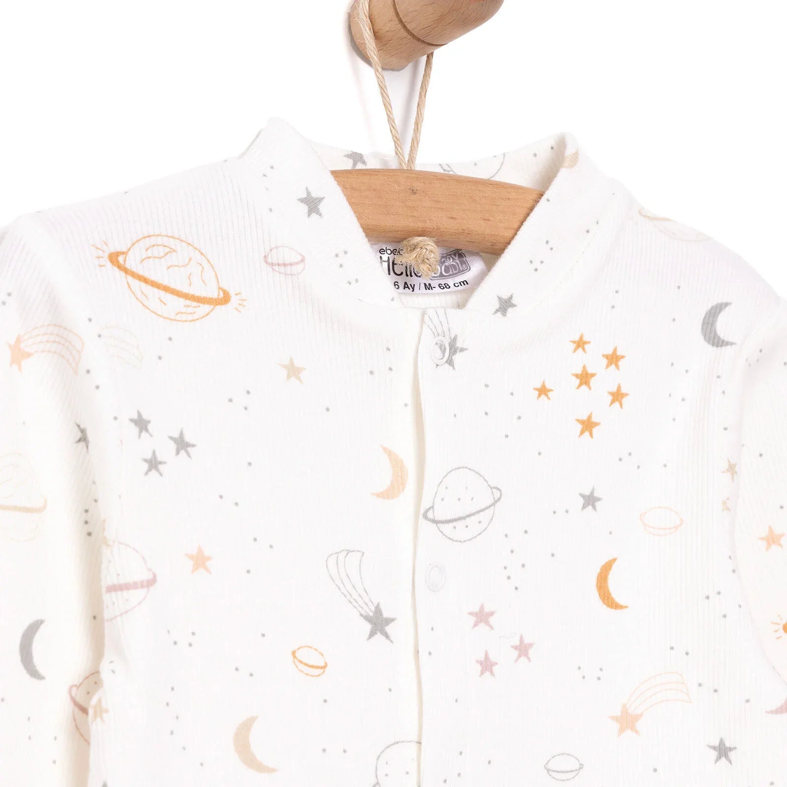 HelloBaby Newborn Boy Jumpsuit - Beige ebebek