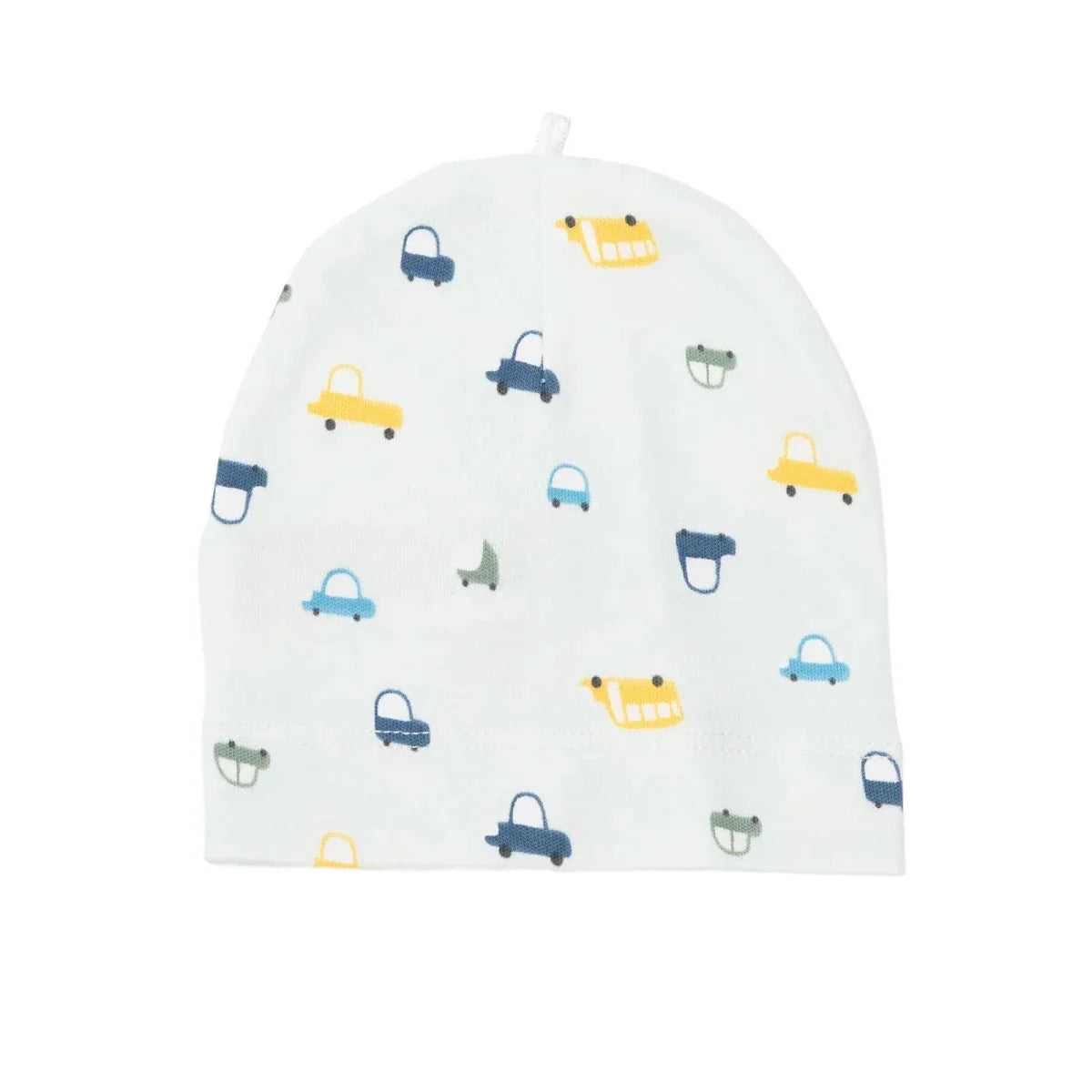 HelloBaby Boys Body-Footed Bottom-Hat Vehicles with Poppers Crew Neck Long Leg Long Sleeve - Light Blue ebebek