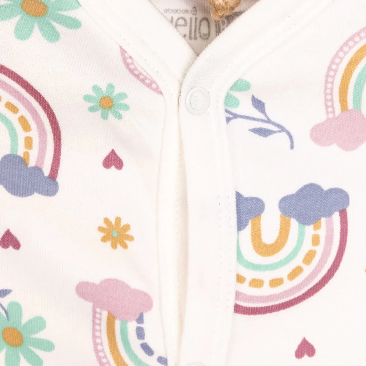 HelloBaby Baby Girl Jumpsuit-Body-Hat - Ecru ebebek