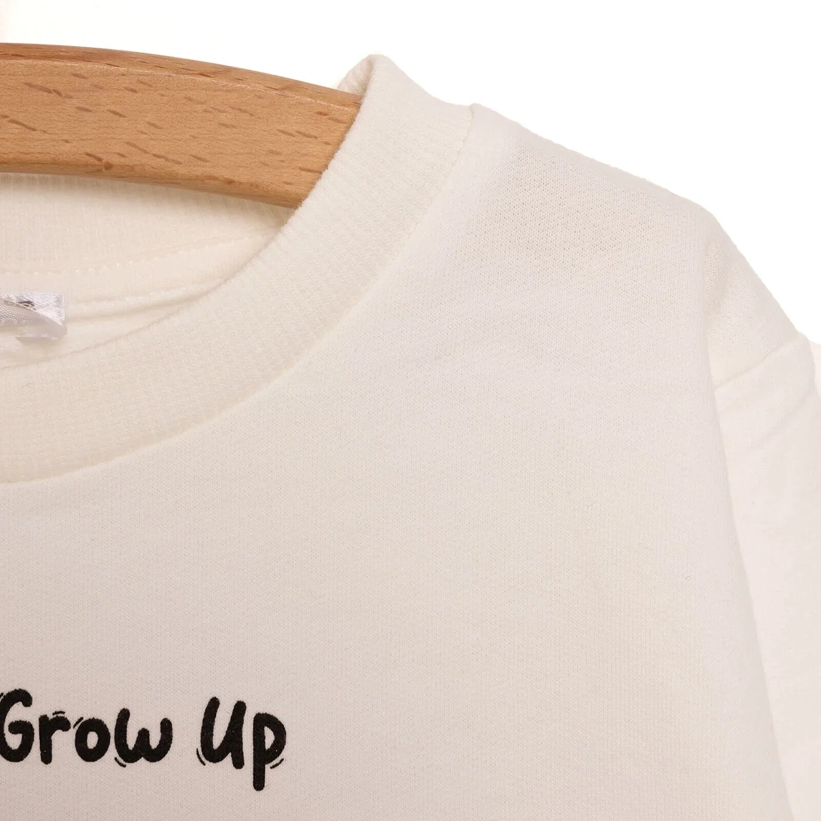 HelloBaby Baby Boy Basic Giraffe Printed Sweatshirt - Ecru ebebek