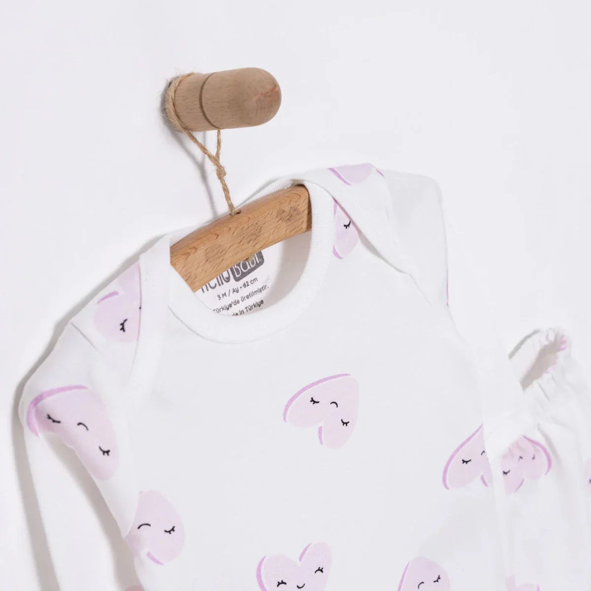 HelloBaby Unisex Body- Footless Bottom - Ecru ebebek