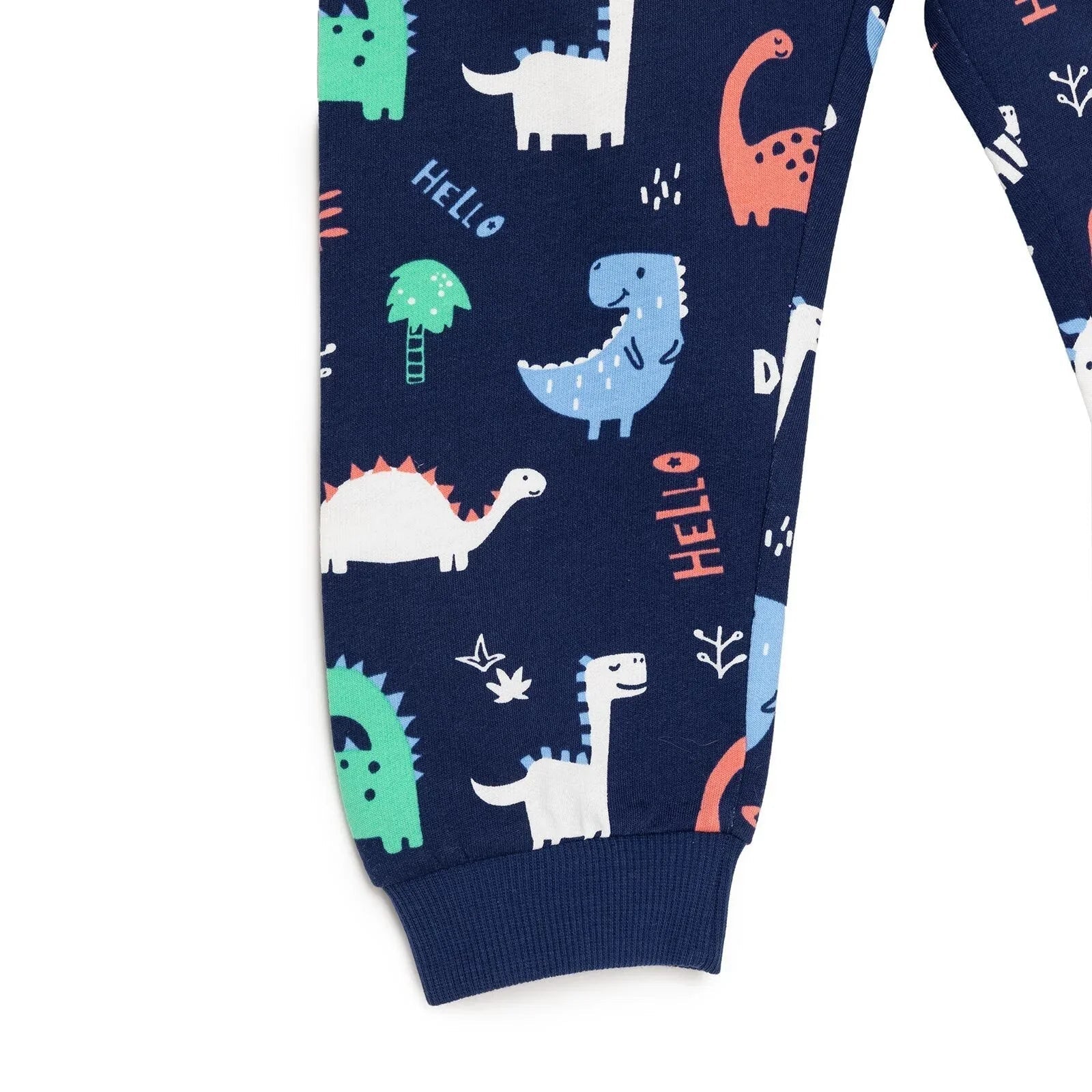 HelloBaby Basic Boy Dinosaur Patterned Jumpsuit - Printed ebebek
