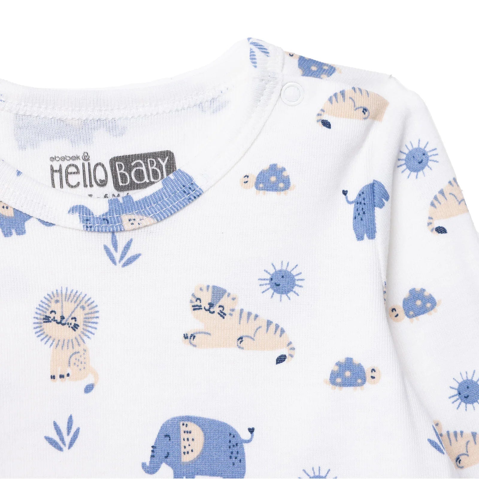 HelloBaby Long Sleeve Body - Ecru ebebek
