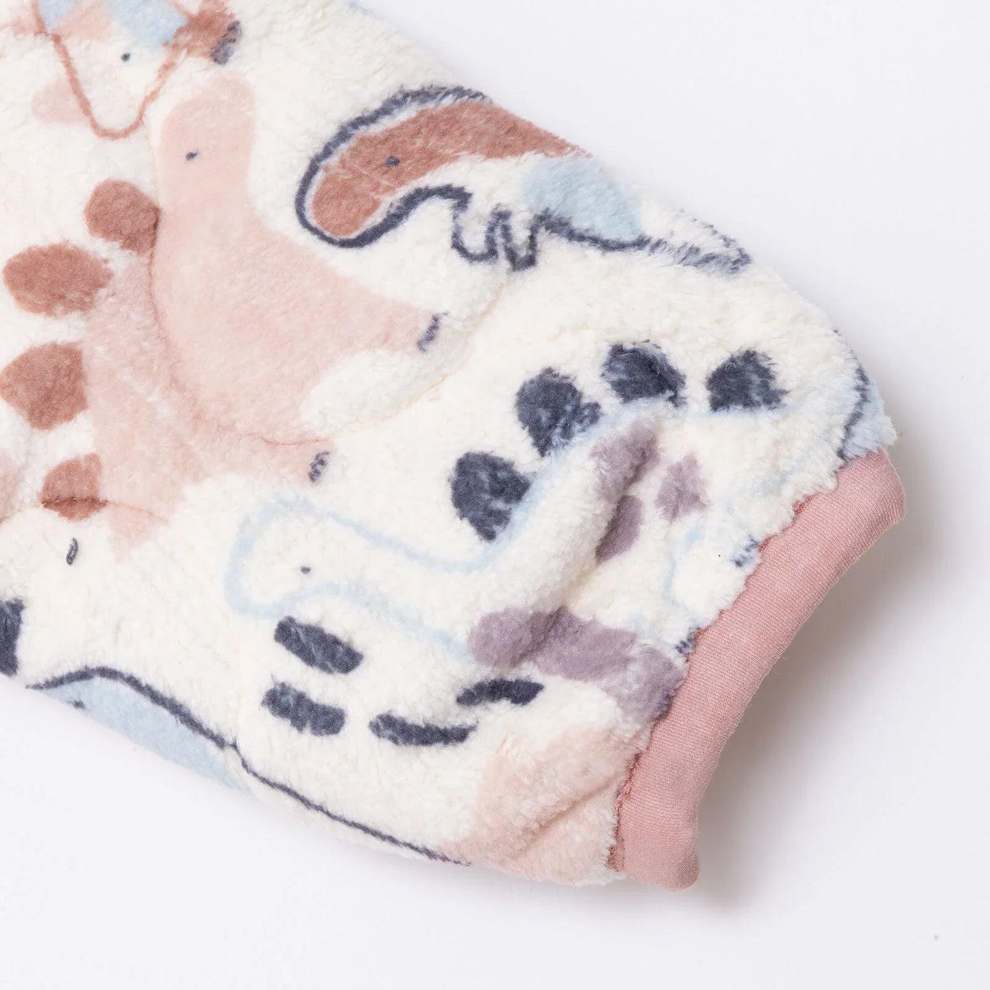 Midimod Newborn Welsoft Footed Jumpsuit - Ecru ebebek