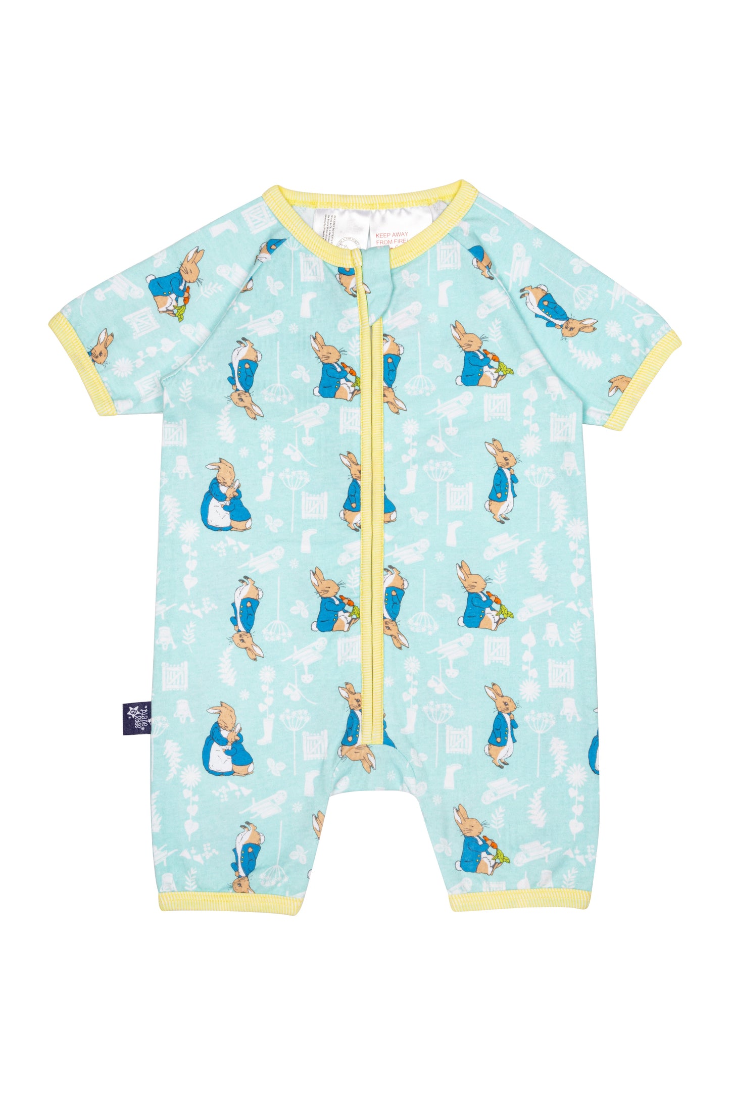 Peter Rabbit™ In The Garden Summer Romper Playsuit - New arrival! Pebble Children’s Wear