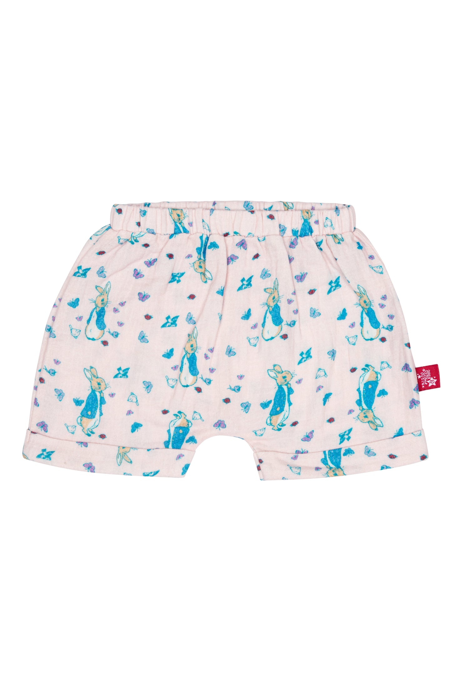 Peter Rabbit™ Love Summer Muslin Shorts - New arrival! Pebble Children’s Wear
