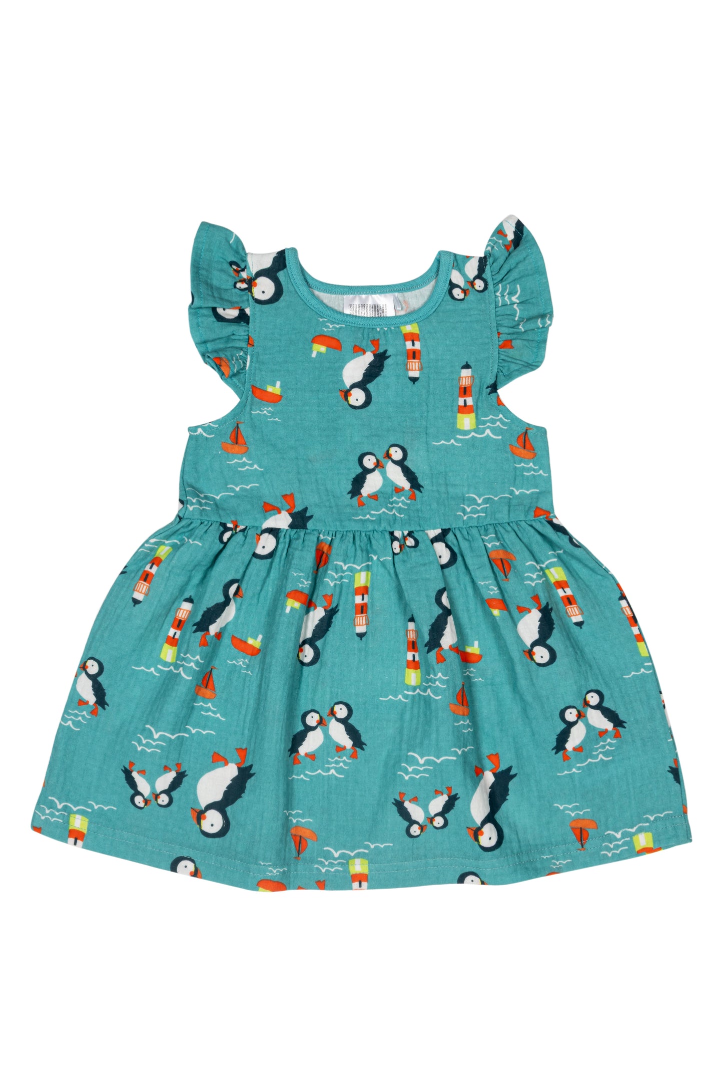 Kenzie the Puffin Summer Dress - New arrival! Pebble Children’s Wear