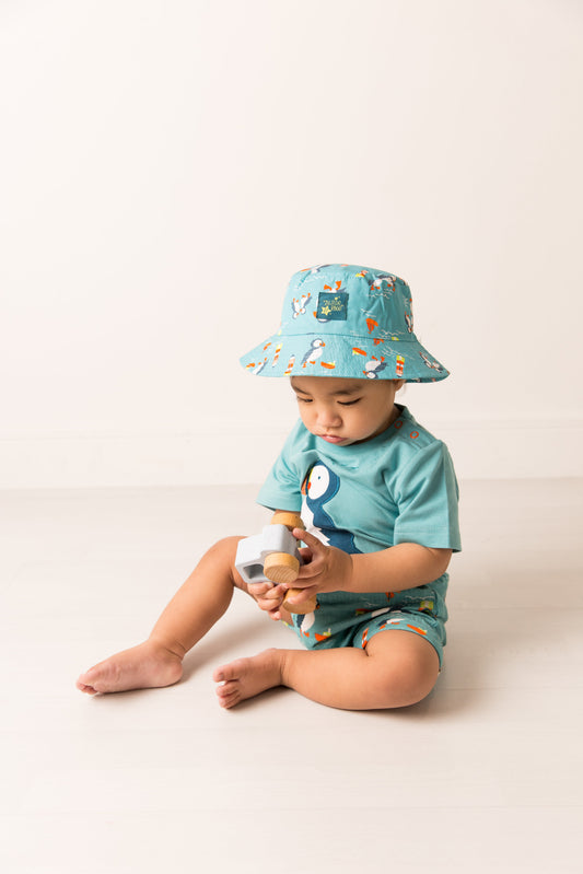 Kenzie the Puffin Tee - New arrival! Pebble Children’s Wear