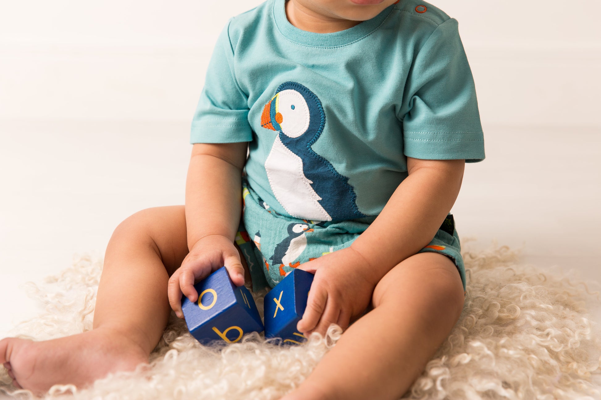 Kenzie the Puffin Tee - New arrival! Pebble Children’s Wear