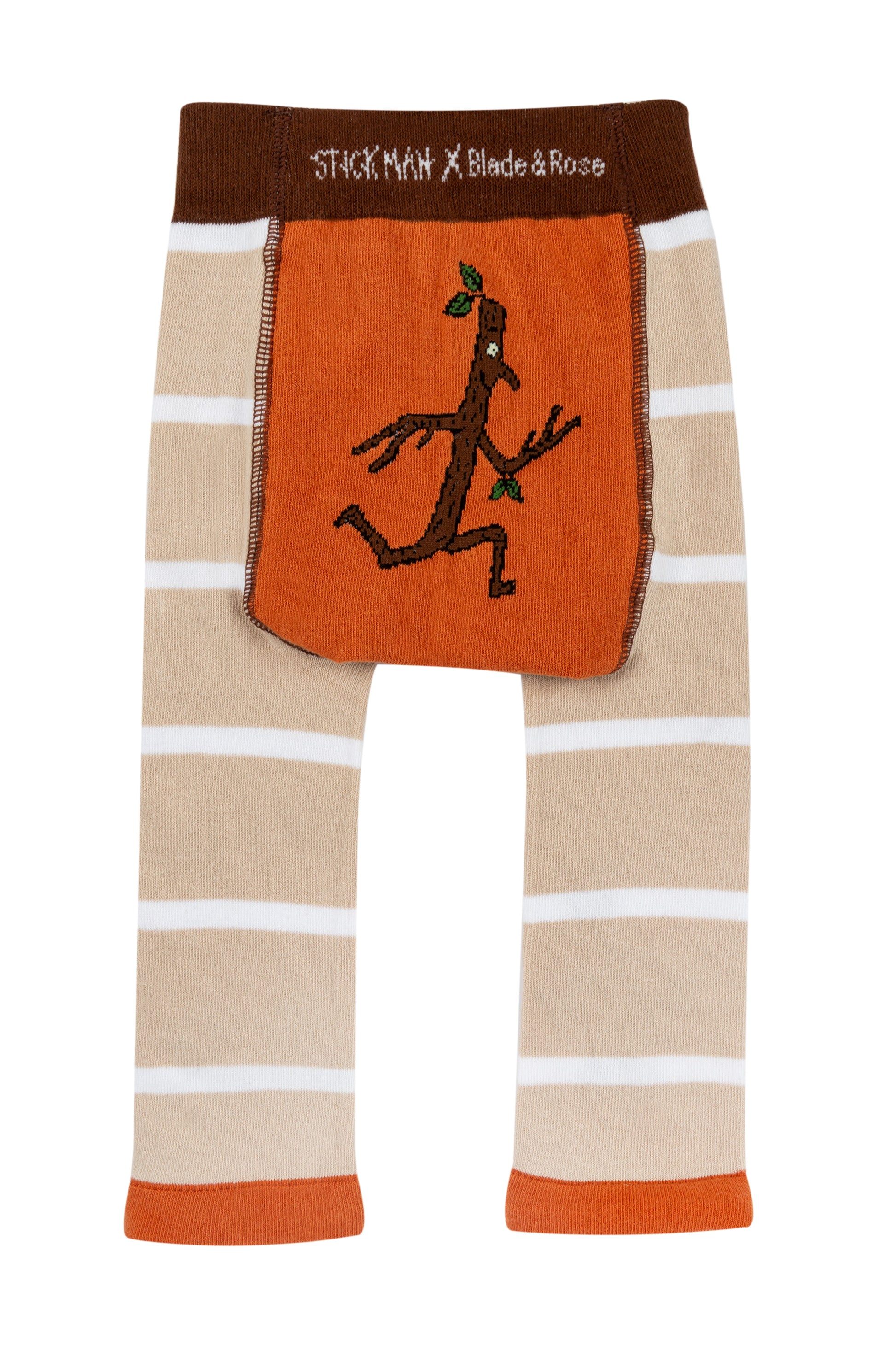 Stick Man Leggings Pebble Children’s Wear